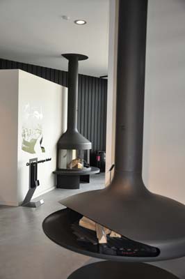 showroom cheminees Steel Diffuson à La Rochelle France